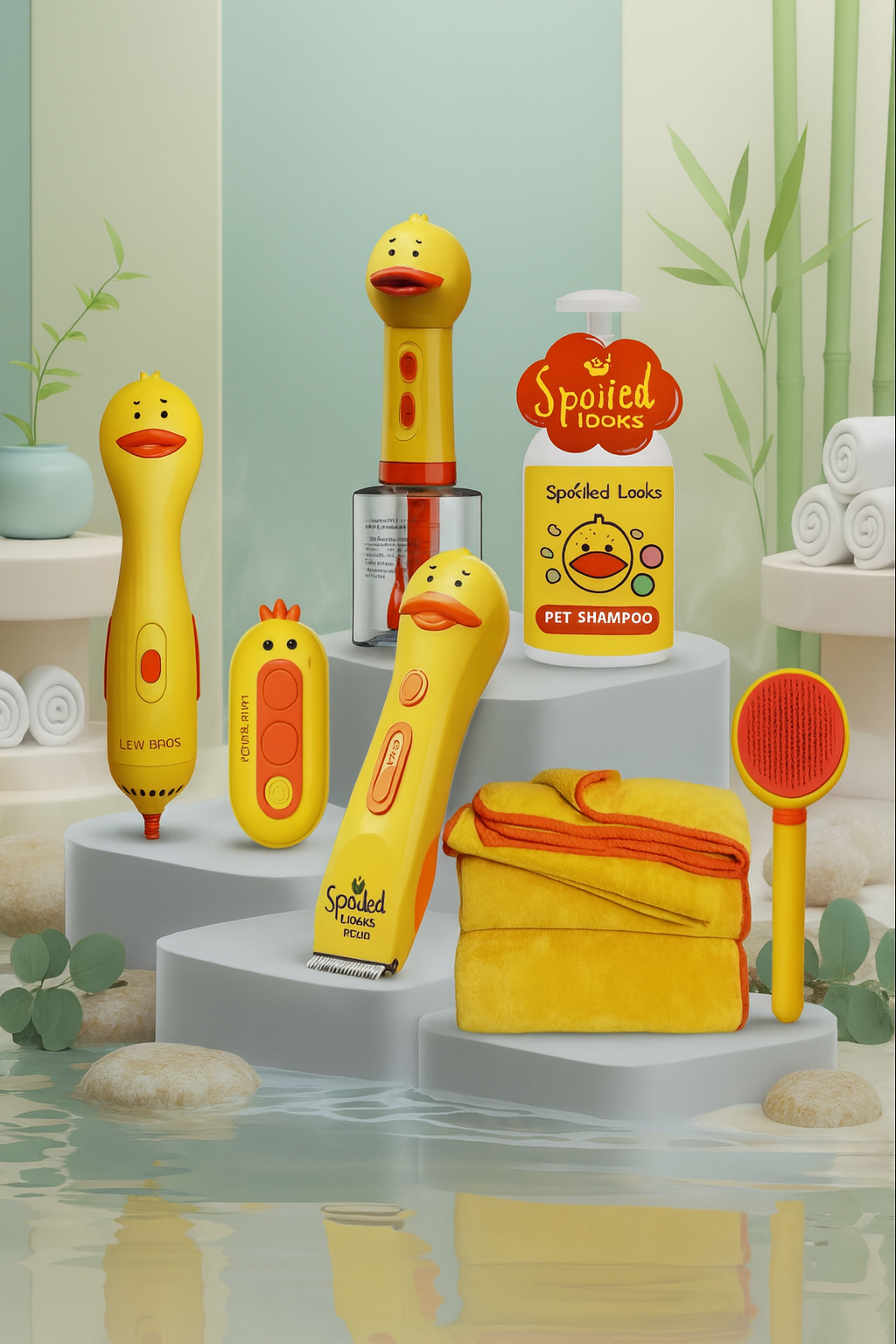 Duckie Spa Grooming Set (7-Piece)