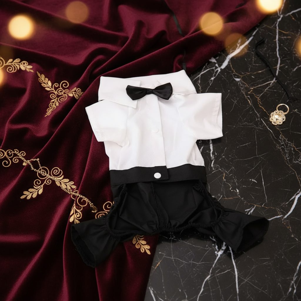 Formal Pet Tuxedo Suit! 🐾💼