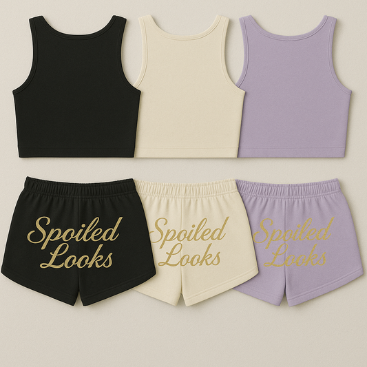 Spoiled Looks Pajama Short Set