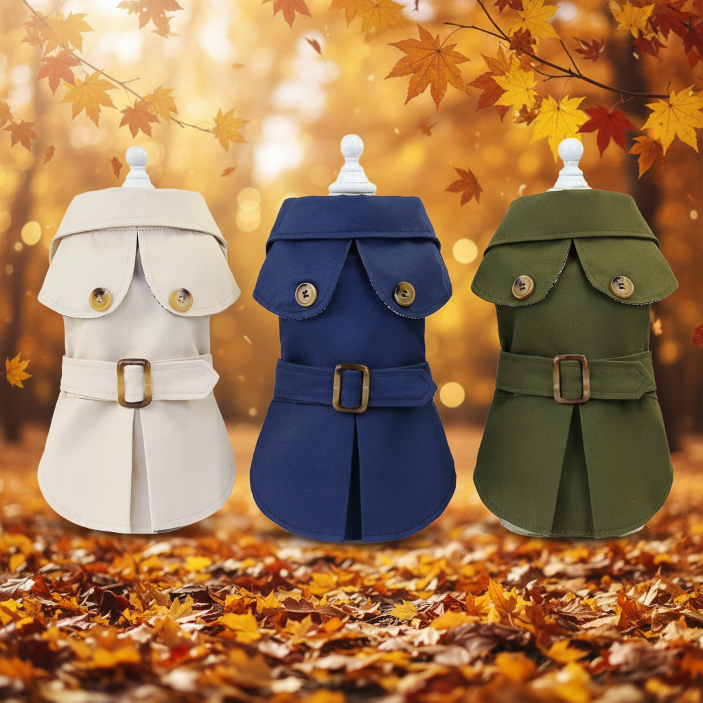 Spoiled Looks Pets™ Classic Trench Coat